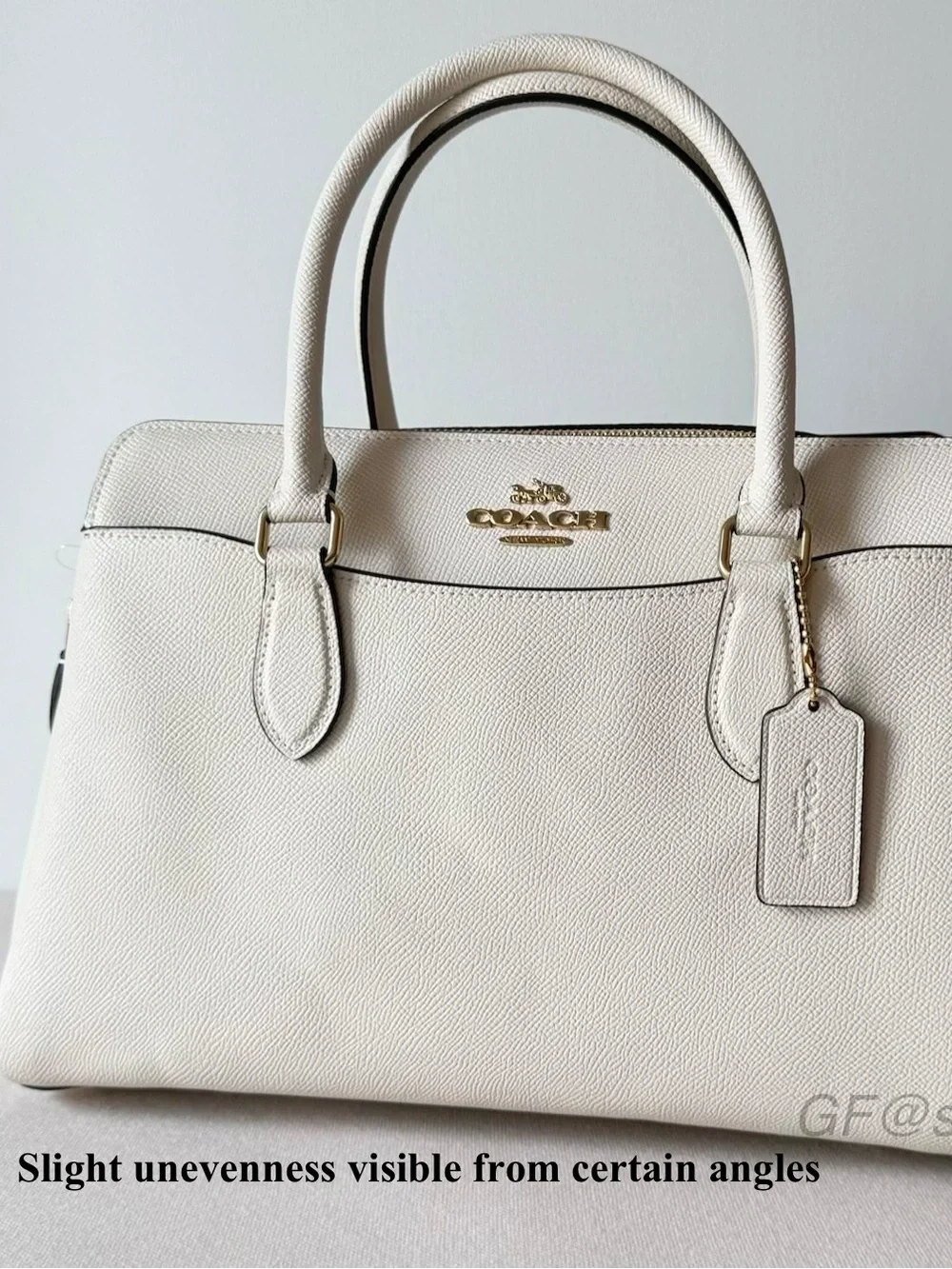 NWT Coach Darcie Carryall Handbag Crossbody Chalk White CH290 Multi Compartment